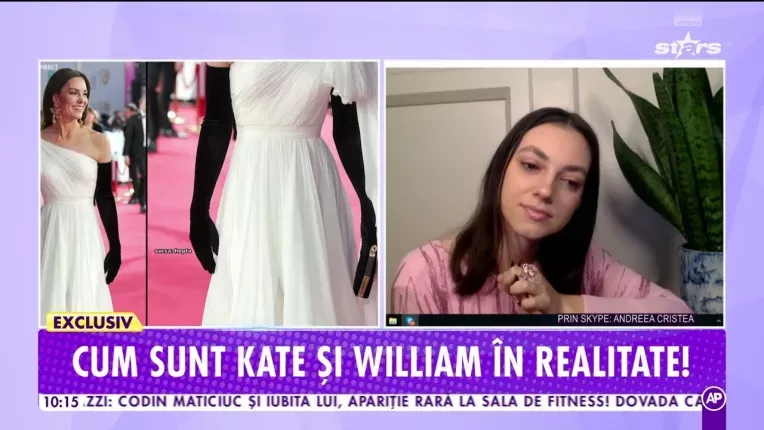 Andreea Cristea, singura romanca prezenta pe covorul rosu la premiile BAEFTA, detalii din culise