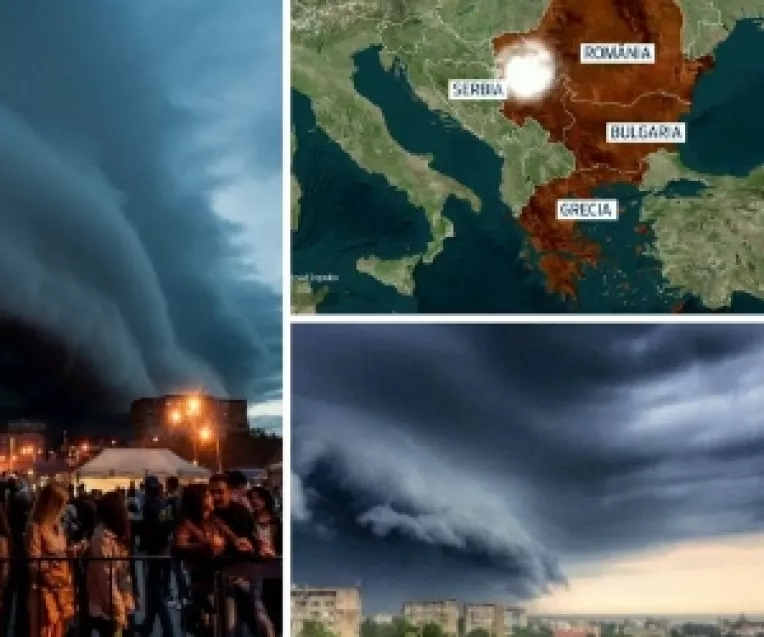 Ciclonul mediteranean care loveste Romania vizeaza in special judetele Dambovita, Prahova, Buzau, Vrancea si Bacau