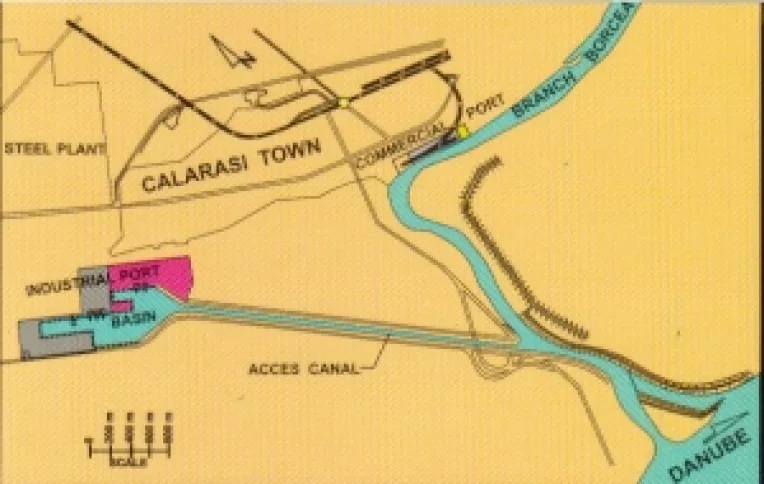 Marirea si decaderea Portului fluvial Calarasi. Cladiri de patrimoniu abandonate: Capitania, Gara fluviala si Gara CFR din port