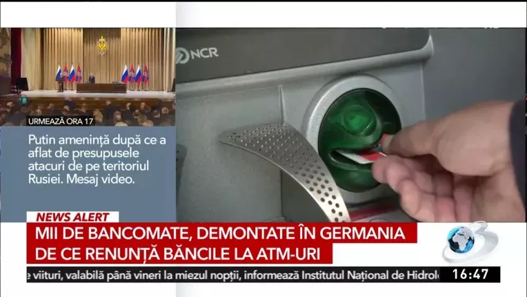 Mii de bancomate, demontate in Germania. De ce renunta bancile la ATM-uri