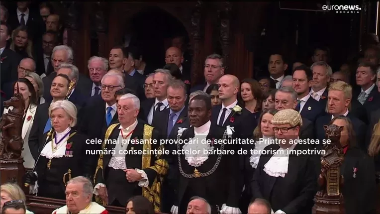 Primul discurs al Regelui Carol al III-lea in Parlament. Suveranul a condamnat atacurile Hamas