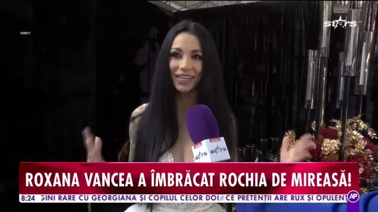 Roxana Vancea se pregateste pentru cununia religioasa