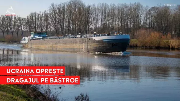 Ucraina opreste toate lucrarile pe Canalul Bastroe
